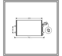 Condensatore Per Volvo C30 Dal 2006 Al 2009 Vv220c002 00000000031418514