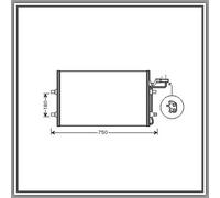 Condensatore Per Volvo C30 Dal 2006 Al 2009 Vv220c004 31418512