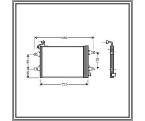 Condensatore Vw Fox-(Anno 2004-2009)