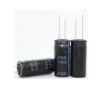 Condensatori 10 pz 120UF 420V Condensatore Elettrolitico 18X31mm 420V120UF Elementi di accumulo di energia