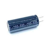 Condensatori 10 pz/lotto 680UF 200V 680UF Condensatore elettrolitico in Alluminio Dimensioni 18 * 50 200V680UF 20% KHzIgRdY