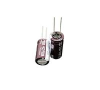 Condensatori 10pcs/100pcs 1000uF 25V 12.5x25mm 25V1000uF Condensatore elettrolitico in alluminio a bassa impedenza KHzIgRdY (Size : 100pcs)
