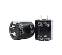 Condensatori 10pcs 180UF 400V 400V180UF 25 * 30mm Condensatore elettrolitico in alluminio Elementi di accumulo di energia