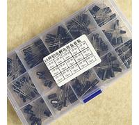 Condensatori 200 Pz/lotto 0.1UF-220UF 15Valori Condensatori Elettrolitici in Alluminio 16-50V Mix Condensatore Elettrolitico Assortiti kit + Scatola Dispositivi elettronici