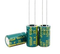 Condensatori 25V 1000UF 1000UF 25V 10MMX17MM Condensatori elettrolitici Dimensioni: 10x17MM Componenti Componente