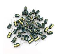 Condensatori 50 pezzi Condensatore elettrolitico in alluminio 100uF 50V 8 * 12 Componenti condensatore elettrolitico Componente