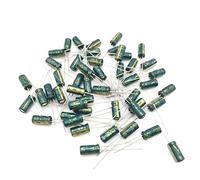 Condensatori 50 pz/lotto 1UF 50V 1mf 105C 5X11mm Condensatore Elettrolitico In Alluminio 50V1UF Piombo Radiale 50 pz Dispositivi elettronici
