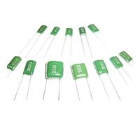 Condensatori 620 pz/lotto 31 valore 100 V Condensatore a Film Kit Assortiti 100nf 220PF 560PF 68NF Set di Condensatori 0.22NF-470NF Pacchetto Condensatori Componenti Componente