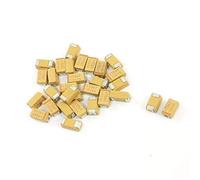 Condensatori al tantalio chip 10uF 25V 6032 AVX SMT SMD giallo 30 pezzi (10uF 25 ν 6032 AVX Chip Tantalkondensatoren SMT SMD Gelb 30 componenti Stck Componente