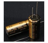 Condensatori Condensatore elettrolitico audio 10PCS/30PCS, 1000Uf/50V AMNzOgOdL (Size : 10PCS)