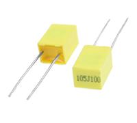 Condensatori di correzione della tolleranza del 5% 100 V 1000000nf Componenti passivi Condensatori 50 pezzi ZMGXDITA