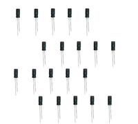 Condensatori Elettrolitici 2,2uF 100V 105°C - Kit 20 Pezzi - Mini 5x11mm per Audio, Hi-Fi e Arduino