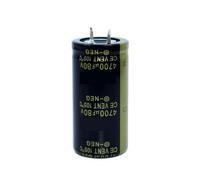 Condensatori elettrolitici a cristallo ad alta frequenza da 20-2 pezzi da 4700UF 80V, volume: 25X50MM(12PCS)