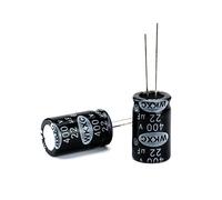 Condensatori elettrolitici da 10 pezzi 400V 22UF 13X21MM Condensatore elettrolitico in alluminio Componente