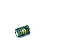 Condensatori elettrolitici da 100 pezzi Condensatore elettrolitico in alluminio ad alta frequenza 63V 100UF Componente