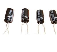 Condensatori elettrolitici in alluminio serie EB da 50 pezzi ad alta frequenza e bassa impedenza(25V 100UF 6X15)