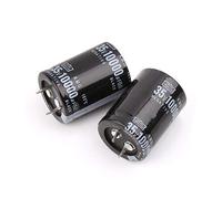 Condensatori elettrolitici radiali in alluminio da 2 pezzi 10000uF 35V 25x40mm Componenti Componente