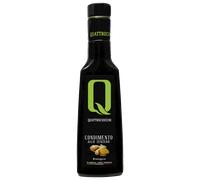 Condimento Biologico al Ginepro - Olio Extra Vergine di Oliva con Zenzero - Quattrociocchi 250 ml NV