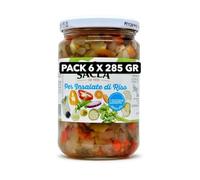 Condimento Per Insalate Di Riso, Gusto Leggero, Pack 6 Barattoli da 285 GR
