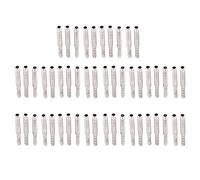 Conditioning Hose Fitting Kit | 50 Pcs Aluminum Pipe Connectors for Car/Truck/Engineering Vehicle AC Repair & Modification | Universal Fit, Robust Barb Fittings (9mm to 11mm Sleeve)
