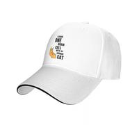Condivido Una cellula cerebrale con Il Mio Gatto Arancione - Divertente Berretto da Baseball con Gatto Soriano Arancione, Cappello Estivo da Uomo e da Donna