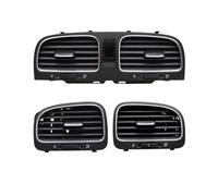 Condizionamento della Griglia di Uscita Bocchetta di ventilazione for bracciolo centrale for aria condizionata interna auto / Adatta for VW GOLF 6 GTI MK6 2009 2010-2013 5KD 819 703 5KD819704(3 pcs)