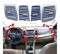 Condizionamento della Griglia di Uscita Car air conditioner outlet/Fit for Mits-ubishi Lancer EX Car dashboard vents, Air conditioning Vents Car-styling 1pc/4pcs(B 1pc)