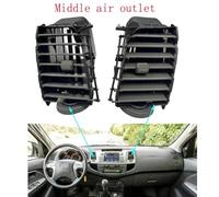 Condizionamento della Griglia di Uscita Car Front Central Dashboard Panel Left Right Air Vent Outlet Assembly/Fit For Toyota Hilux 2004-2015 Parts A/C Air Vent Outlet(Middle air-2pcs)