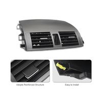 Condizionamento della Griglia di Uscita Pannello di presa d'aria A/C for cruscotto centrale dell'auto con interruttore di emergenza / adatto for Toyota Corolla 2008 2009 2010 2011 2012 2013 55670-0216