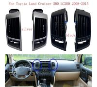 Condizionamento della Griglia di Uscita Prese d'aria Air Fresh Grill Copia / Adatta for Toyota Land Cruiser 200 LC200 2008 2009 2010-2015 Griglia Auto A/C Presa d'aria for condizionatore(Middle Sliver