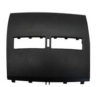 Condizionata/Adatto for Nissan Tiida 2005-2011 Car Finisher - Pannello di copertura centrale for strumentazione, bocchette anteriori, presa d'aria del climatizzatore, cruscotto(Black-LHD)