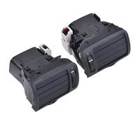 Condizionata/Adatto for VW Passat B5 1997-2005 Cruscotto anteriore nero Bocchetta di ventilazione centrale Riscaldamento aria condizionata(Left and Right)