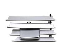 Condizionata Cruscotto Deflettore Per Class E Per Sedan W212 E180 E200 E260 E300 E320 E400 2014 2015 Kit Griglia Di Uscita Aria A/C Per Console Cruscotto Compatibile Con AC(Central-Left)