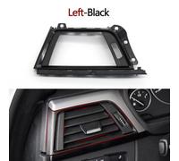 Condizionata Griglia di ventilazione aria condizionata sinistra/destra for auto con guida a sinistra, adatta for BMW Serie 3 e 4 F30 F31 F34 F35 F32 F33 F36 F82 F83(Left-Black)