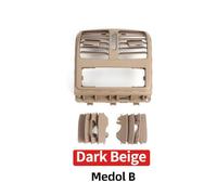 Condizionata Pannello di copertura della griglia di ventilazione dell'aria condizionata posteriore LHD RHD/Adatto for Benz W218 Classe CLS CLS220 260 300 320 350 400 550(Model B Dark Beige)