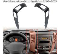 Condizionata Pannello di uscita dell'aria centrale del condizionatore d'aria/Adatto for Benz Sprinter 1999-2016 Cruscotto Pannello strumenti Bocchetta di uscita dell'aria(2006-2016 Black)