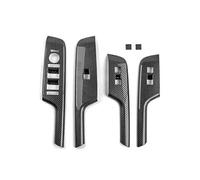Condizionata Presa d'Aria Cornice Decorativa Per Hyundai Per Kona Per SX2 2024 Bracciolo Porta Fibra Carbonio Copertura Pulsante Alzacristalli
