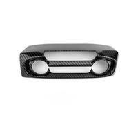 Condizionata Presa d'Aria Cornice Decorativa Per Hyundai Per Veloster Per JS 2019 2020 2021 2022 Accessori Interni LHD Rivestimento Pulsante Climatizzatore Fibra Carbonio