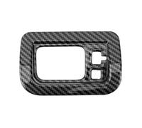 Condizionata Presa d'Aria Cornice Decorativa Per Kia Per Sorento Per MQ4 2024 Fari Anteriori Fibra Carbonio Effetto Legno Pulsante Regolazione Faro Cornice Copertura(Carbon Fiber)
