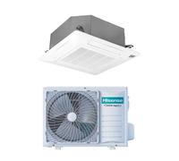 Condizionatore a cassetta 4 vie con inverter 18000 Btu Hisense ACT52UR4 in R32