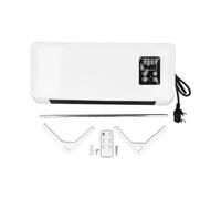 Condizionatore a parete caldo e freddo for ambienti Condizionatore portatile for montaggio a parete a riscaldamento rapido Risparmio energetico regolabile for ufficio(UK 250V)