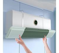 Condizionatore a parete Parabrezza Deflettore aria fredda antidiretto Deflettore uscita aria Deflettore vento universale senza installazione Antiaderente e senza perforazione Nessun danno al condizio