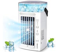 Condizionatore Camera - Ultra Silenzioso Condizionatore Mini Portatile - Usa Solo Acqua Pulita Ventilatore Ghiaccio - per Dell'Ufficio Domestico