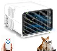 Condizionatore Campeggio Basso Consumo, 280W Climatizzatore Portatile Compatibile, 2700 BTU,45dB Silenzioso, 3 in 1 Deumidificatore e Ventilatore per Campeggio Off-Grid, Camper e Camere