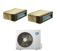Condizionatore Canalizzato Dual 9000+9000 Btu Diloc Over A++ D.OVER214 Inverter [EEK: A++]