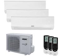 Condizionatore Climatizzatore Aermec Trial Split Inverter Modello SPG 12000+12000+12000 R-32 Con MPG730 Wi-Fi Optional