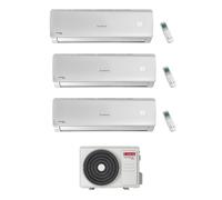Condizionatore Climatizzatore Ariston Trial Split Inverter Alys R-32 9000+12000+12000 BTU con TRIALC80 XD0C-O Wi-Fi Optional