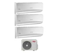 Condizionatore Climatizzatore Ariston trial split inverter Alys R-32 9000+9000+12000 BTU con trial 80 XD0-O Wi-Fi Optional