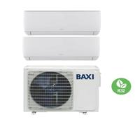 Condizionatore Climatizzatore Baxi Dual Split Inverter Astra R32 9000+18000 BTU Con LSGT50-2M Wi-Fi Optional 9+18