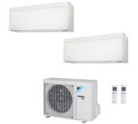 Condizionatore Climatizzatore Daikin Bluevolution Dual Split Inverter Stylish White R-32 Wi-Fi 9000+15000 Con 2MXM50N9/A(9)